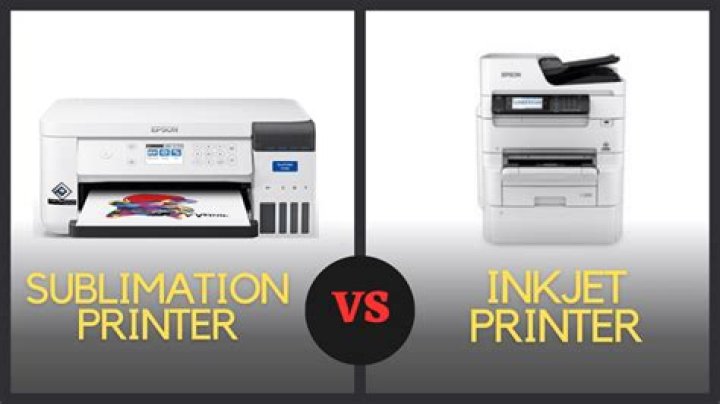 Are inkjet printers sublimation?
