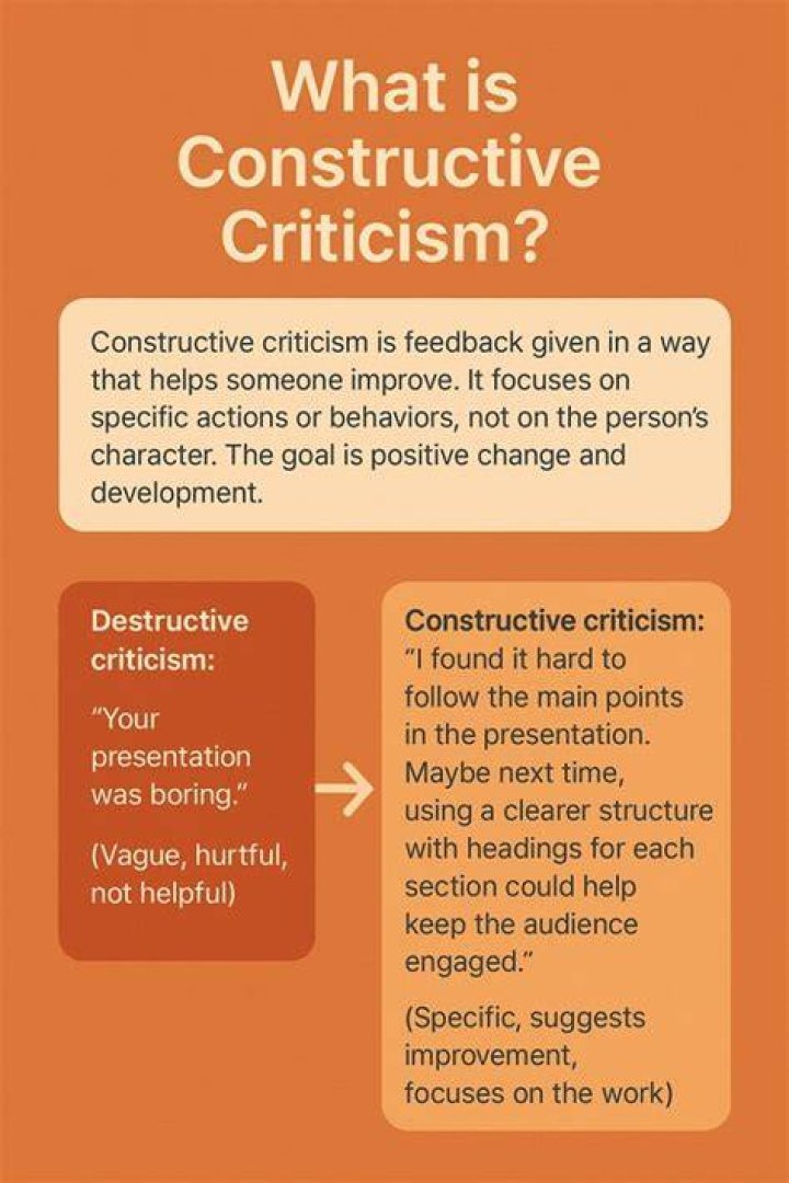At is constructive criticism?
