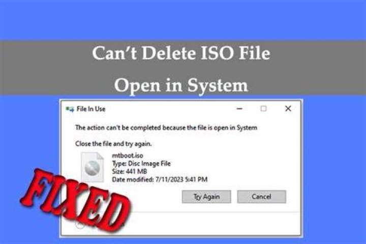 Can I delete ISO files?