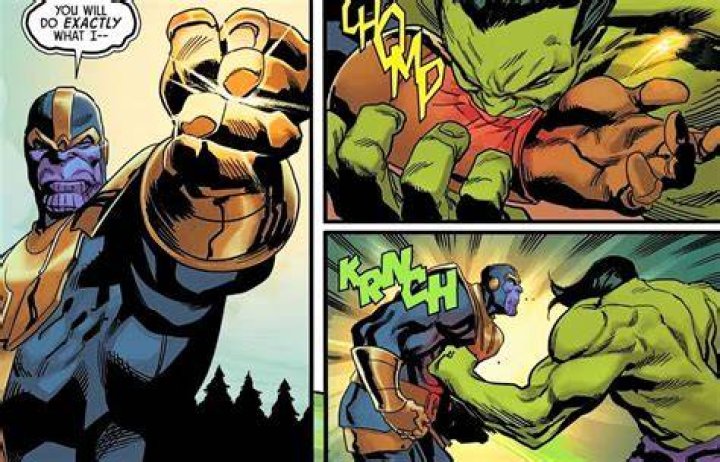 Could hulk beat thanos?