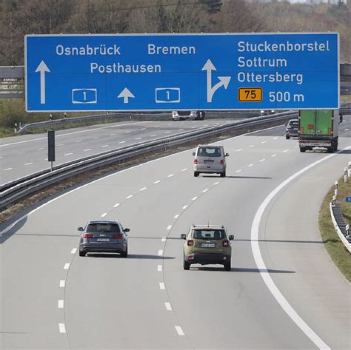Do german highways have speed limits?
