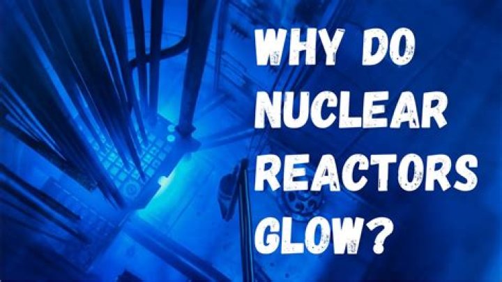 Do nuclear rods glow?