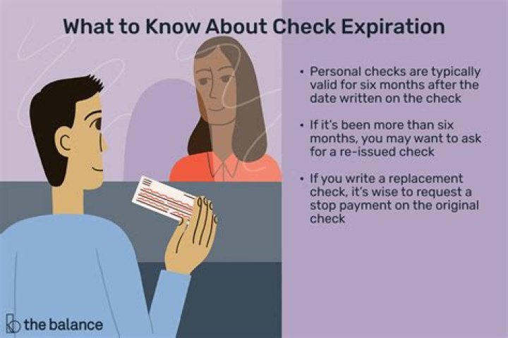 Do personal checks expire?
