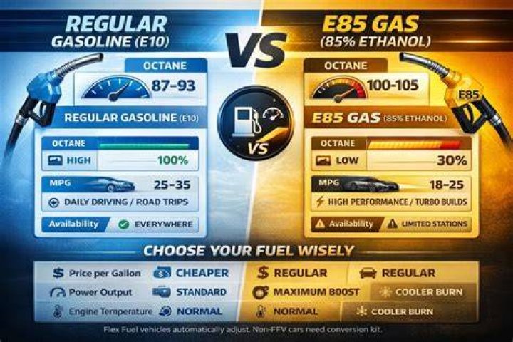 Does e85 smell like race gas?