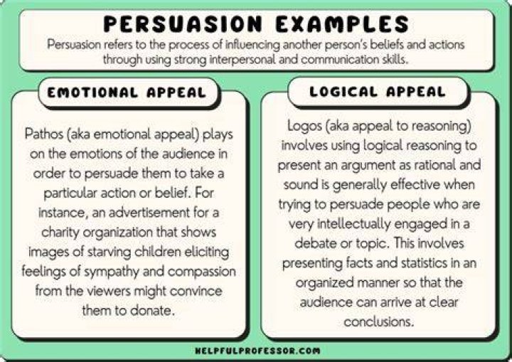 Does persuasive language mean?