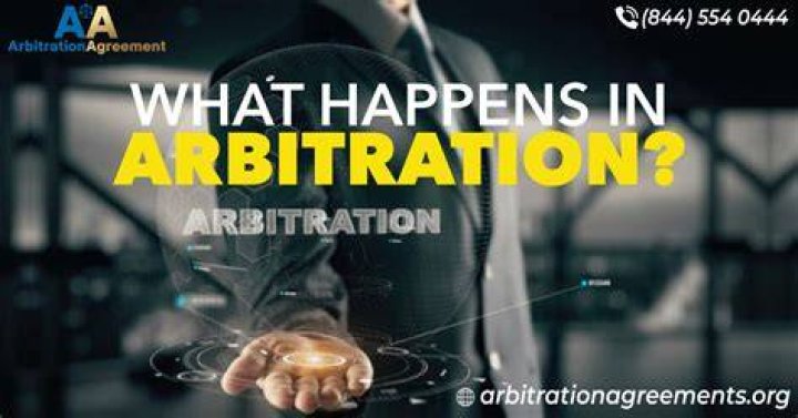 During arbitration what happens?