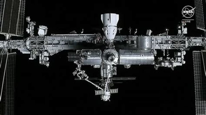 Has dragon docked yet?