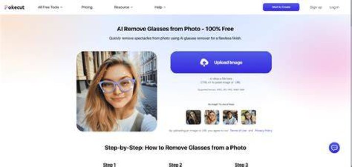 How do I remove glasses from my Mac?
