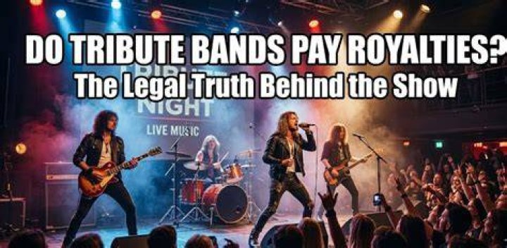 How do tribute bands pay royalties?