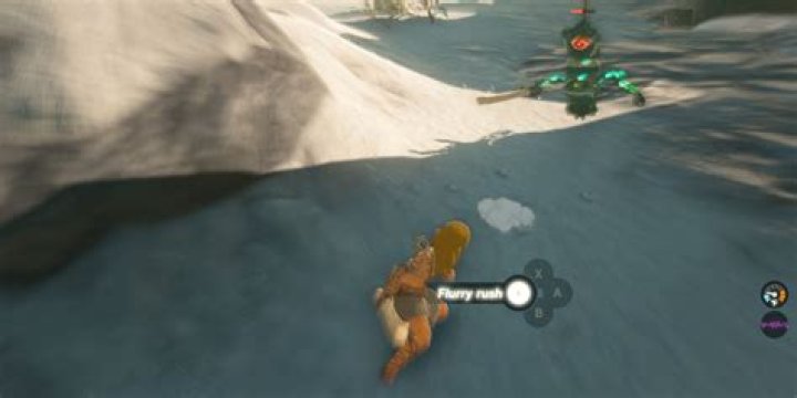 How do you do the flurry attack in Zelda?