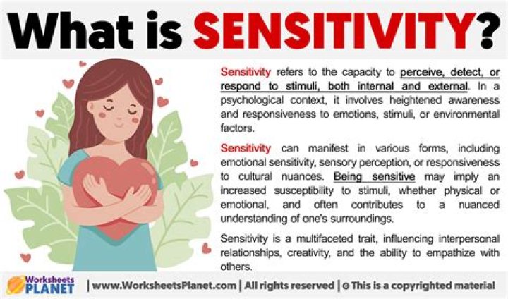 How to stop over sensitivity?