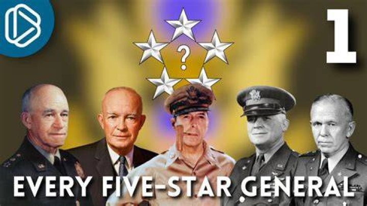 Is 5 star generals?