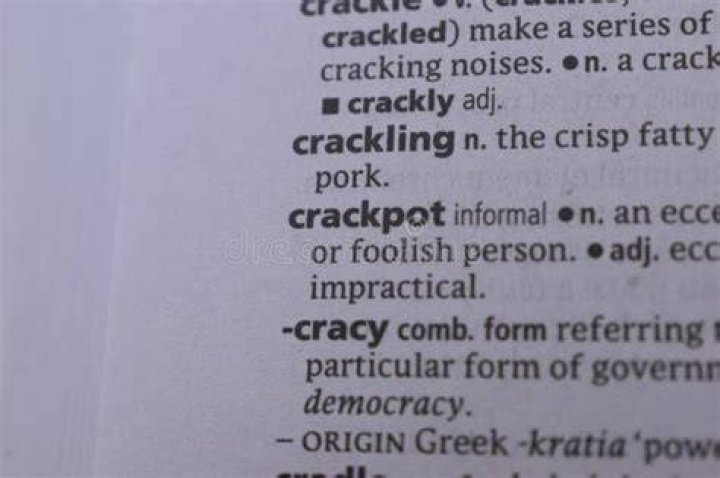 Is crackling a real word?
