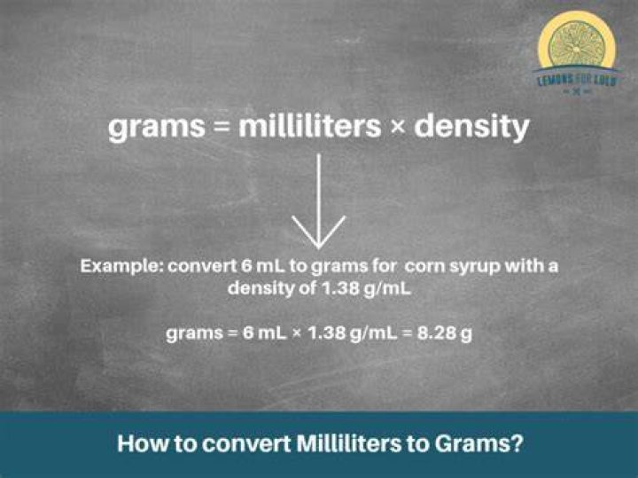 Is g = ml?