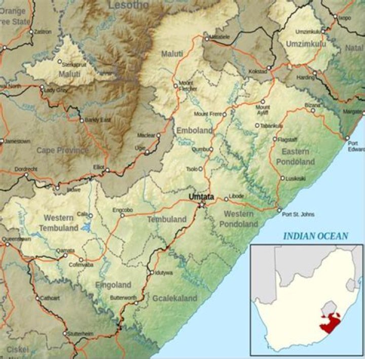 Is transkei in eastern cape?