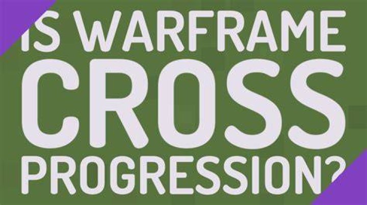 Is Warframe cross progression?