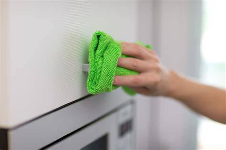 On a damp cloth?