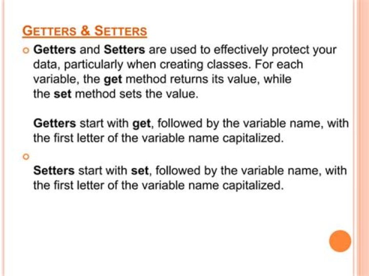 Should getters and setters be final?