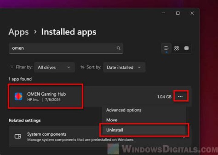Should i uninstall omen command center?