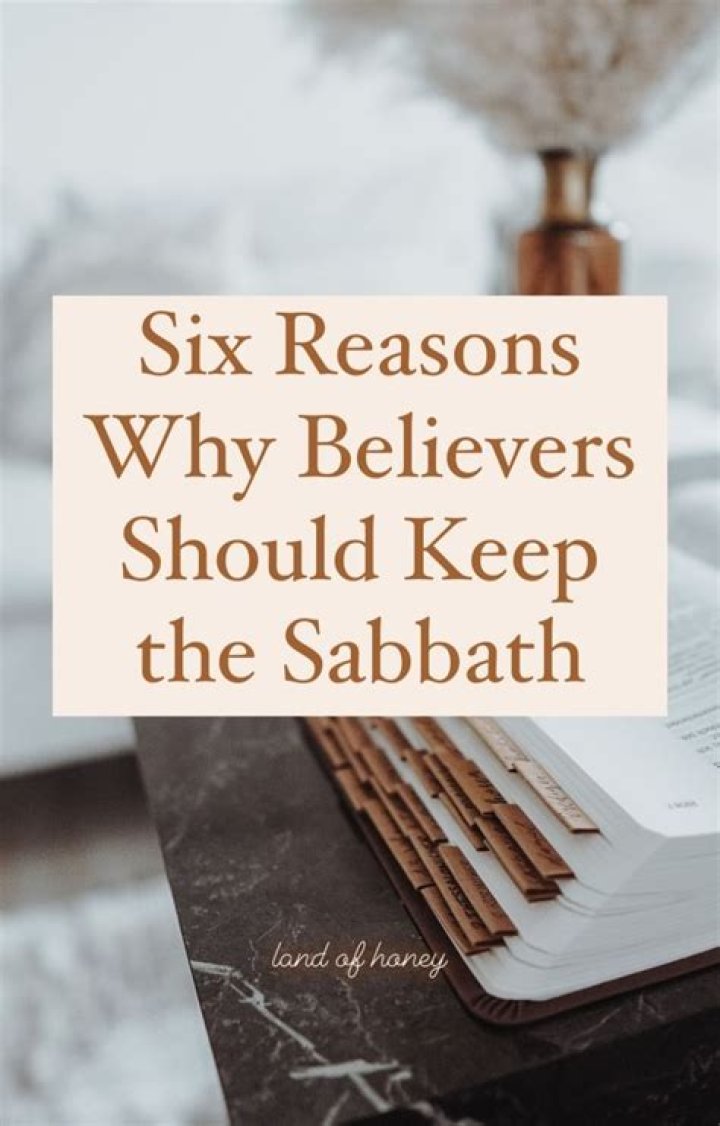 Should sabbath be observed?