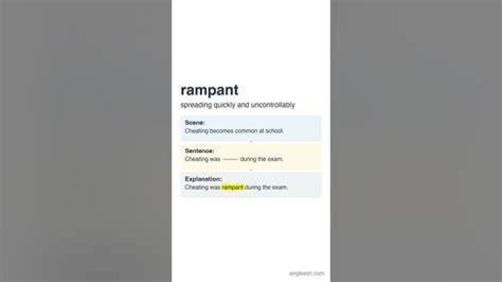 Was does rampant mean?