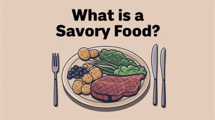 What does savoury mean?