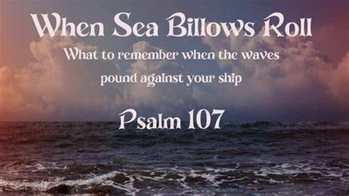 What does sea billows roll mean?