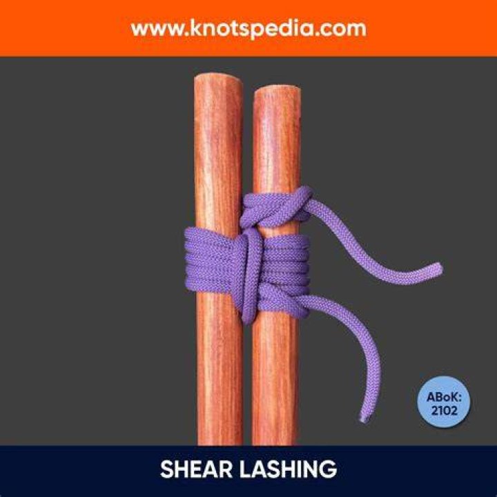 What is a lashing?