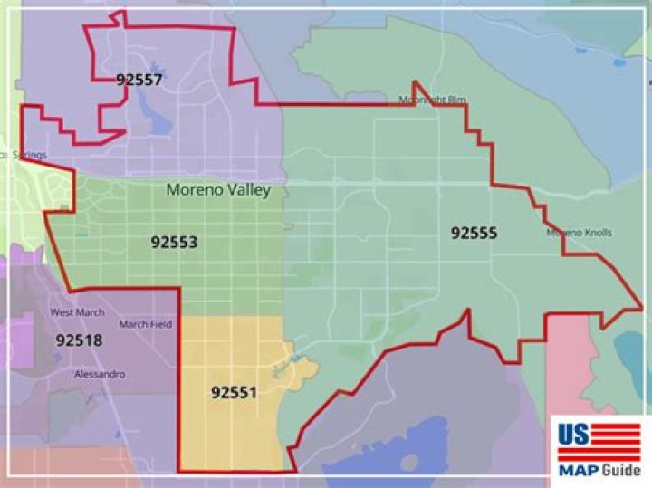What is moreno valley zip code?