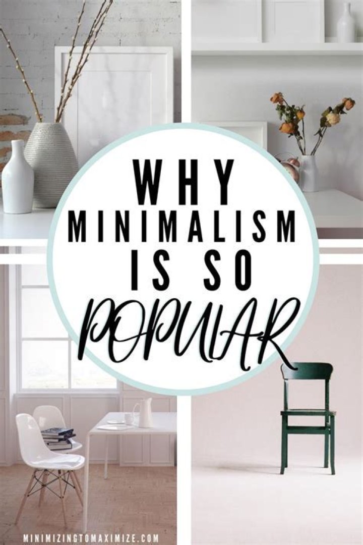 When did minimalism become popular?