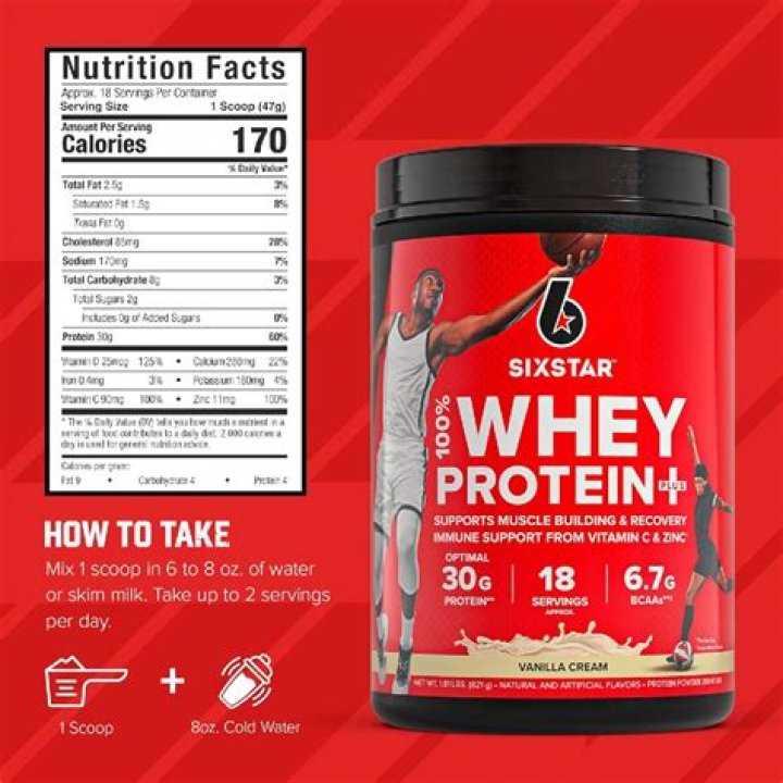 When should I take 6 Star whey protein?