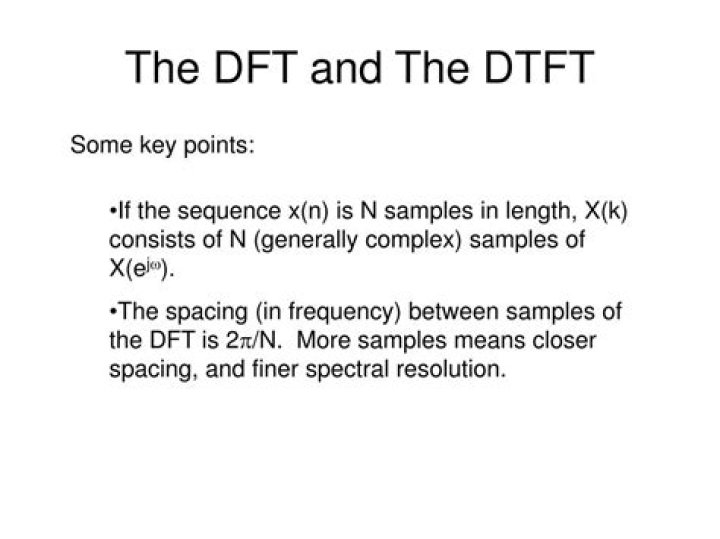 When we use dtft?
