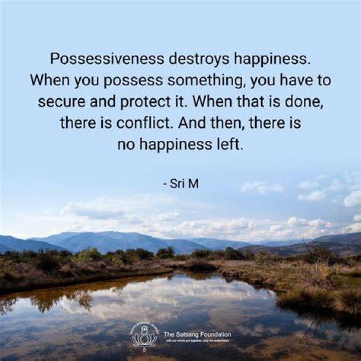 When you possess something?