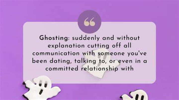 Who is ghosting dating?