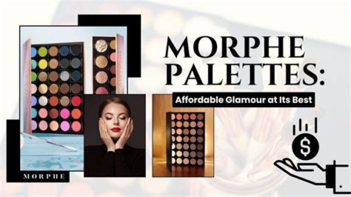 Why are morphe palettes so cheap?