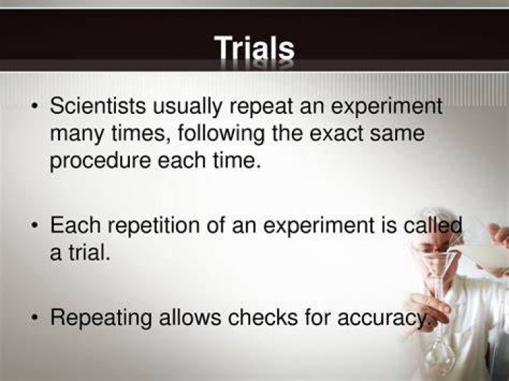 Why does repeating an experiment increase reliability?