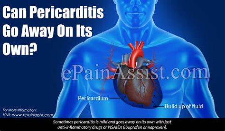Will pericarditis go away?